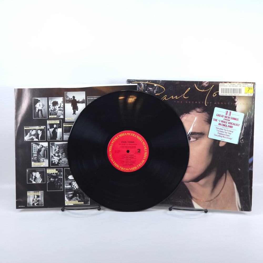 PAUL YOUNG The Secret of Association 1985 LP Vinyl Album Columbia BFC 39957 NM